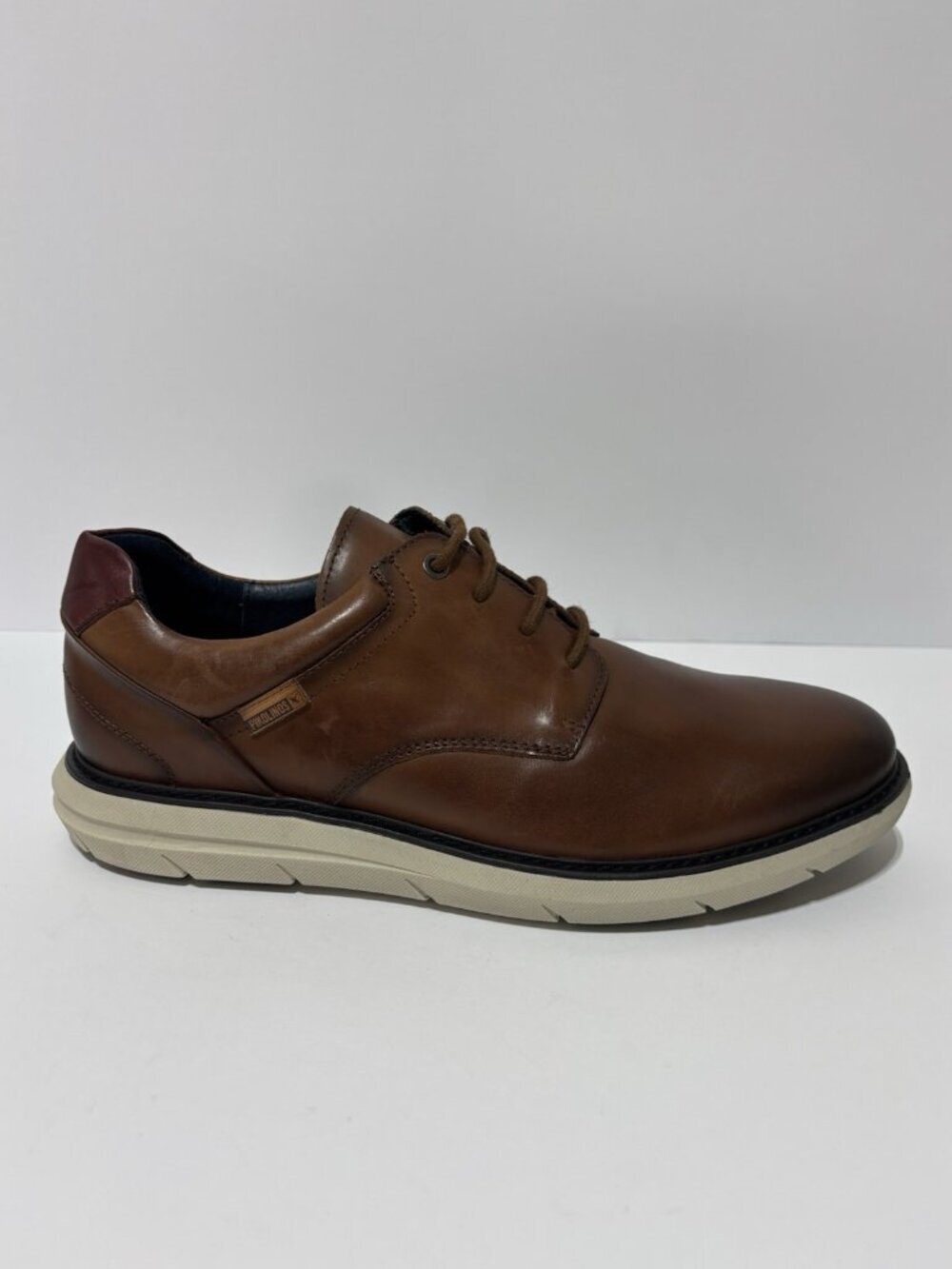 Pikolinos Men’s Amberes Brown Leather Oxford, Size US 10-10.5 M, EUR 44